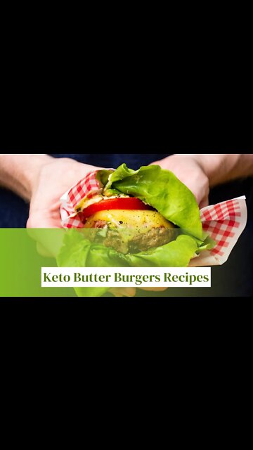 Keto Butter Burgers Recipes