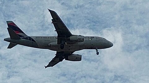 Airbus A319 PR-MBW coming from Salvador to Fortaleza