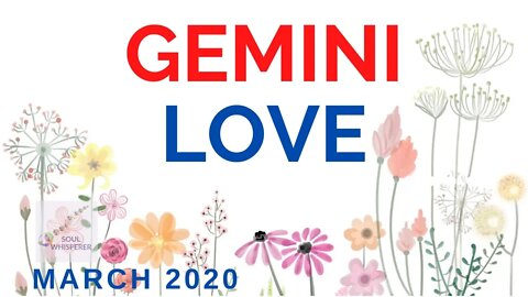 ♊💓 GEMINI LOVE 💓♊: Yes, But Not Just Yet * March