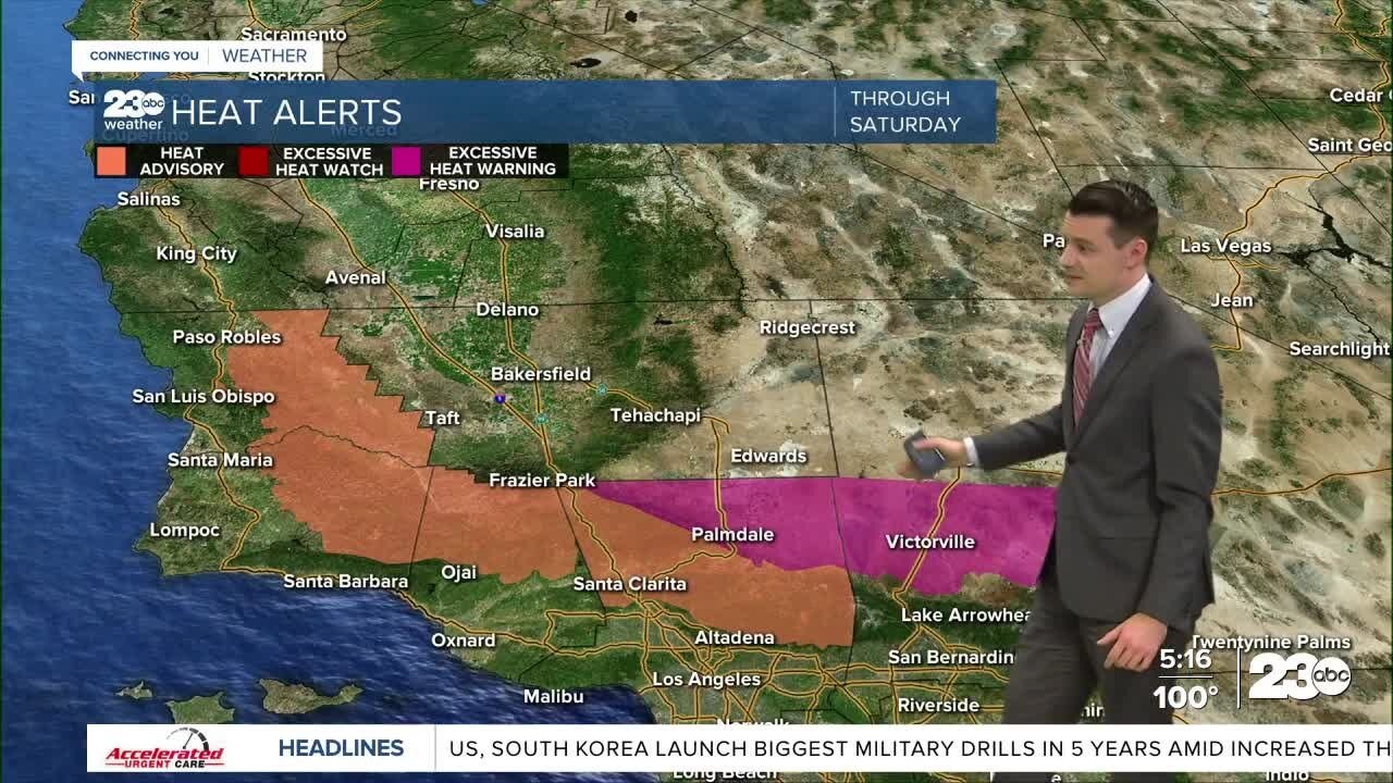 23ABC Evening weather update August 22, 2022