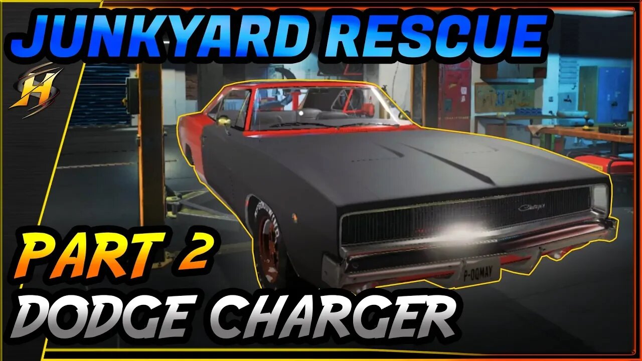 Car Mechanic Simulator 2018 - Dodge Charger - Junkyard Build Part 2