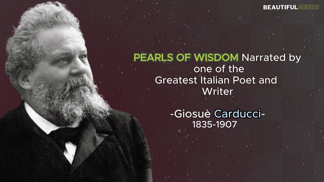 Famous Quotes |Giosuè Carducci|