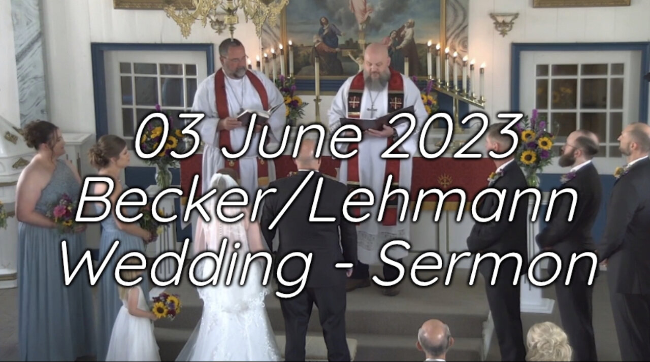 2023.06.03 – Becker/Lehmann Wedding