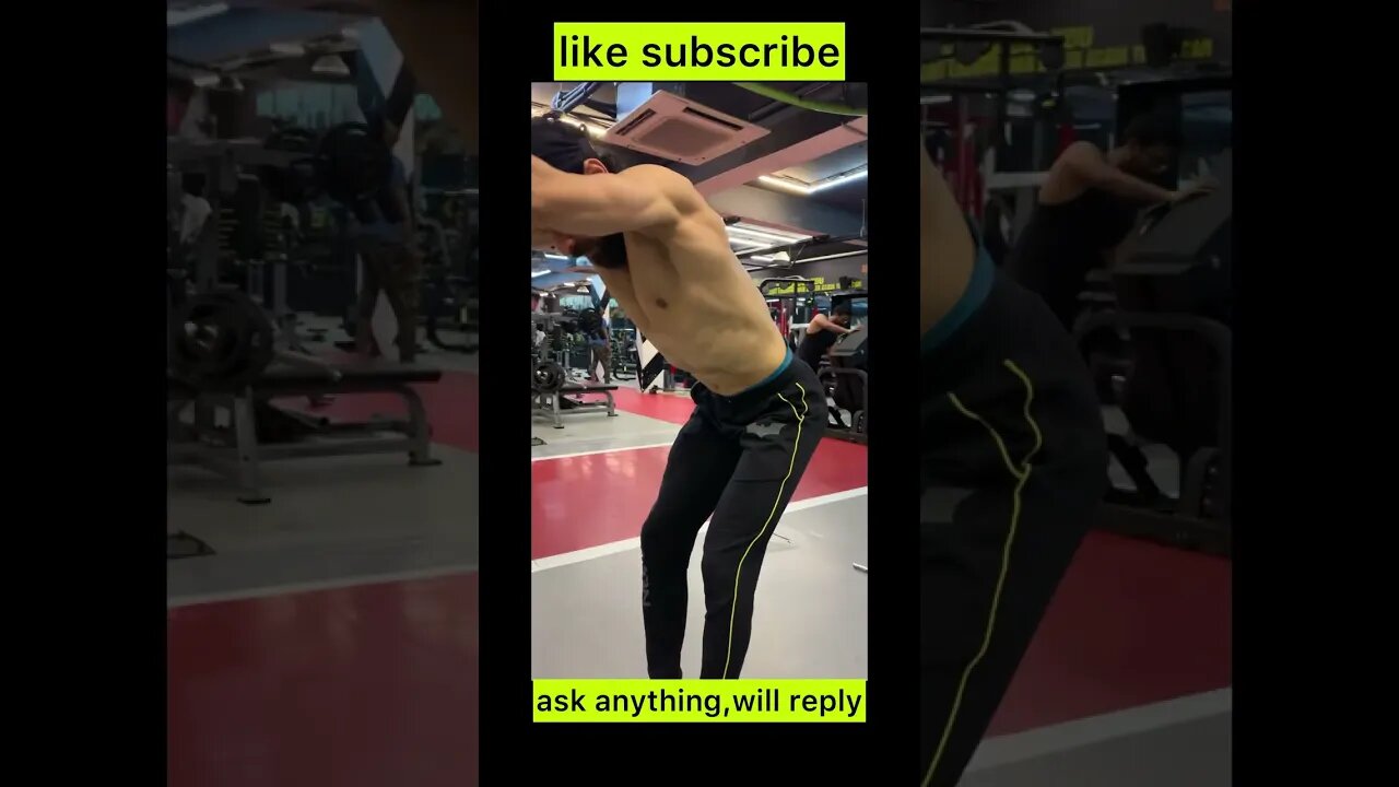 ROPE PULL DOWN | BACK WORKOUT #shorts