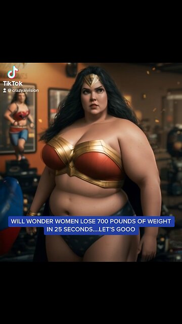 WONDER WOMEN LOSES WEIGHT