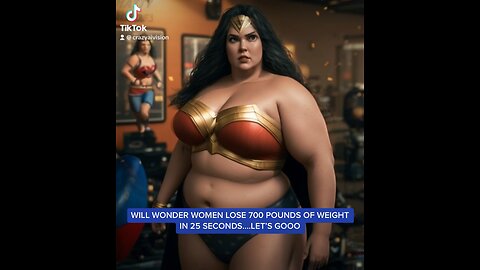 WONDER WOMEN LOSES WEIGHT