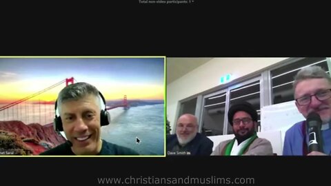 "Christians and Muslims can be friends" book launch - Father Dave and Mehmet Saral