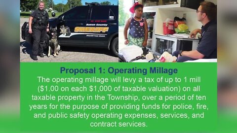 2 millage proposals on the ballot in Delta Township