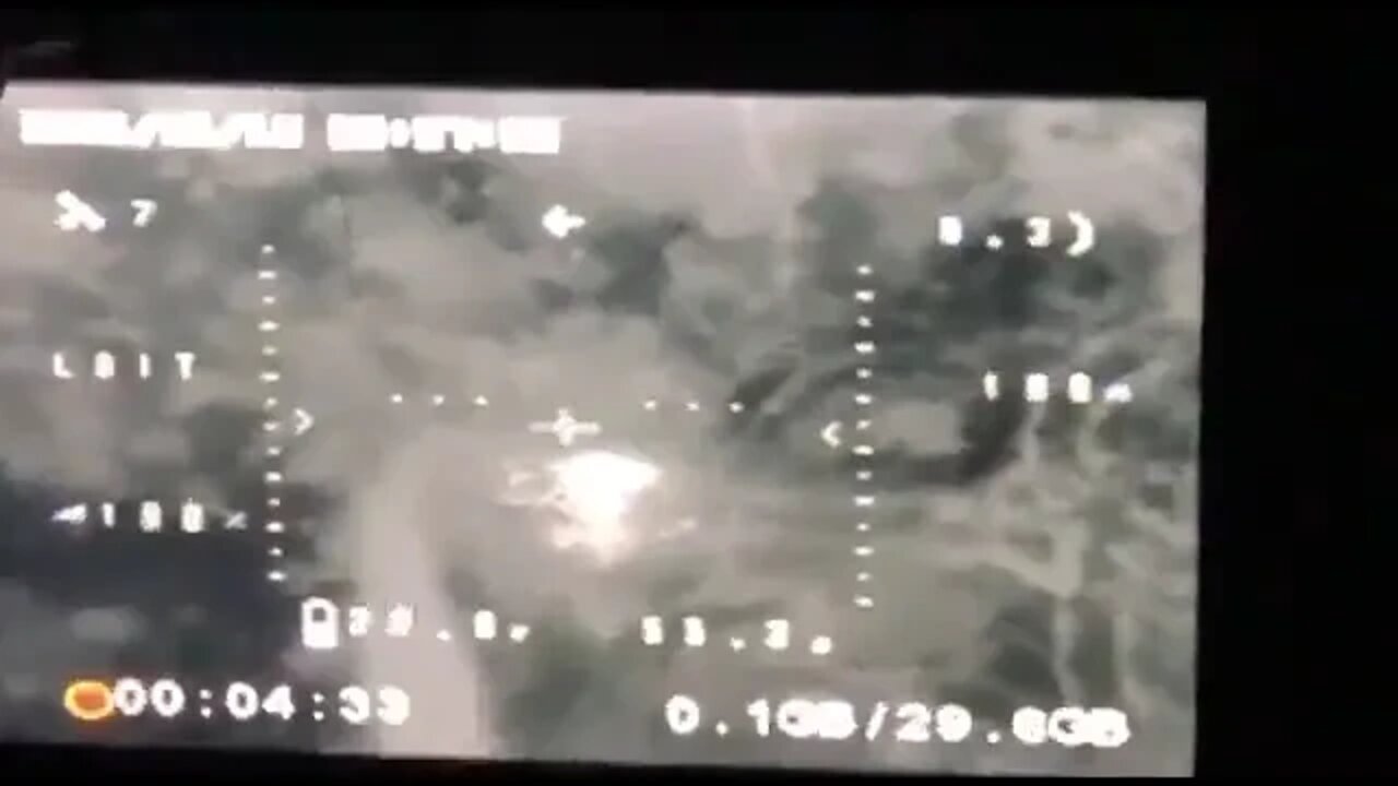 A Russian tank was taken out by Ukrainian drone!