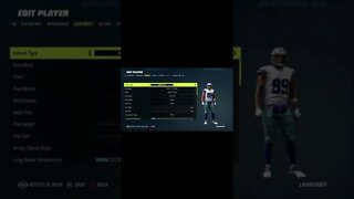 How To Create Michael Irvin Madden 23 #shorts