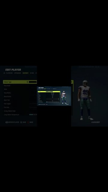 How To Create Michael Irvin Madden 23 #shorts