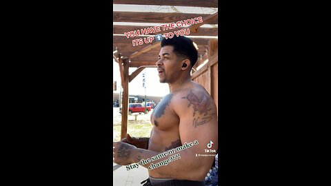 YOU HAVE THE CHOICE! ITS UP ⬆️ TO YOU! 🫵🏾| the best motivational bodybuilding rapper