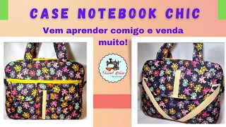 Como Fazer Case para Notebook Chic Fácil Passo a Passo Faça e Venda!