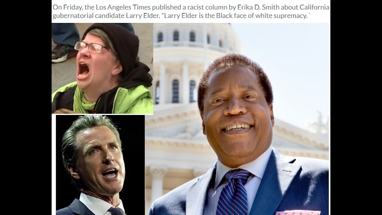 Why do the Left hate Larry Elder and Black Americans?