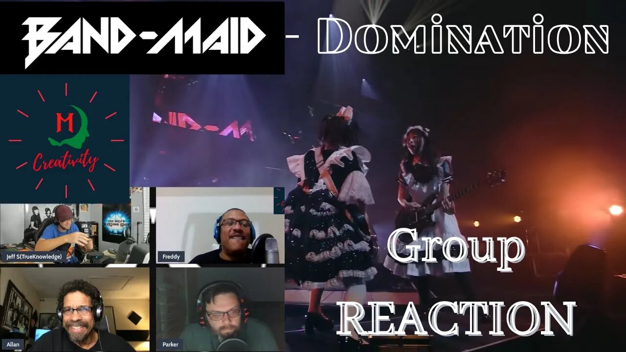 Band Maid Reaction to Domination!! First Time Reaction of The Black Lincoln Collective to DOMINATION