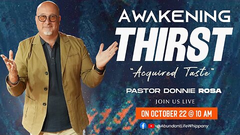 Acquired Taste | Pastor Donnie Rosa