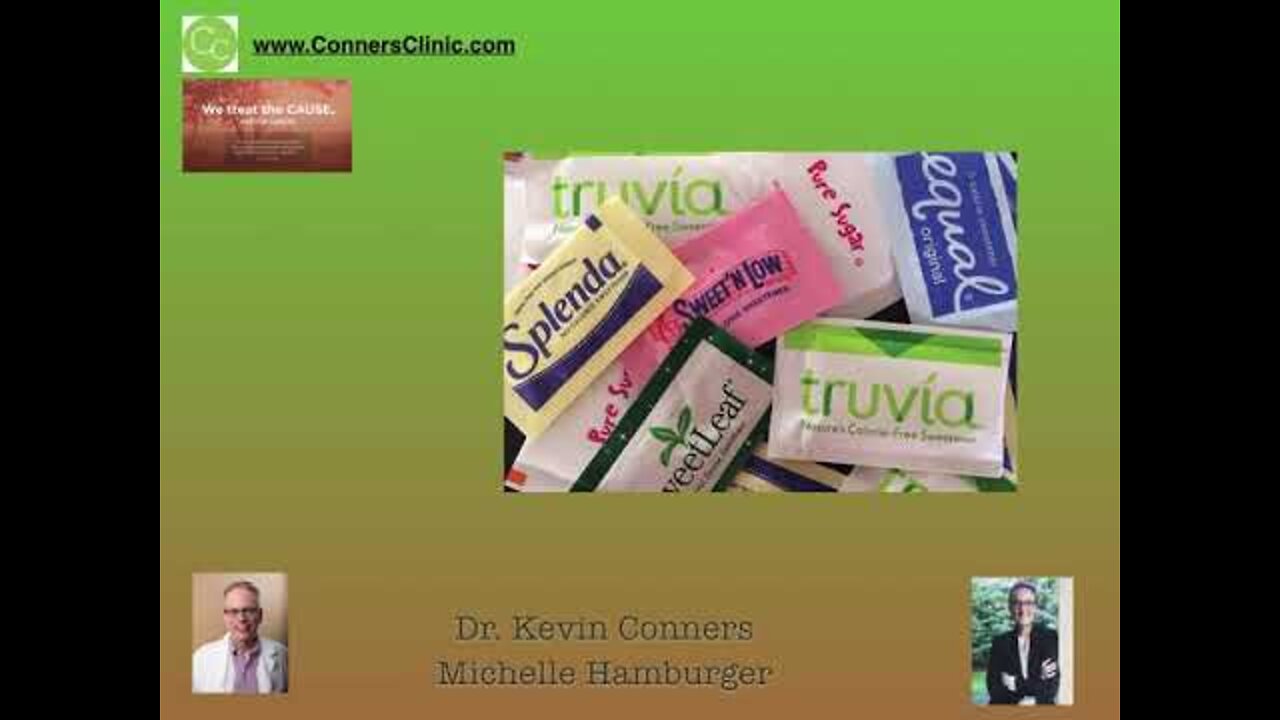 Member's Minute #9 - Sugar Substitutes | Dr. Kevin Conners - Conners Clinic