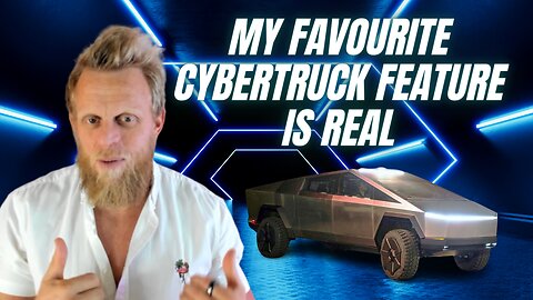 I ordered a Cybertruck but NEVER thought they would actually do this...