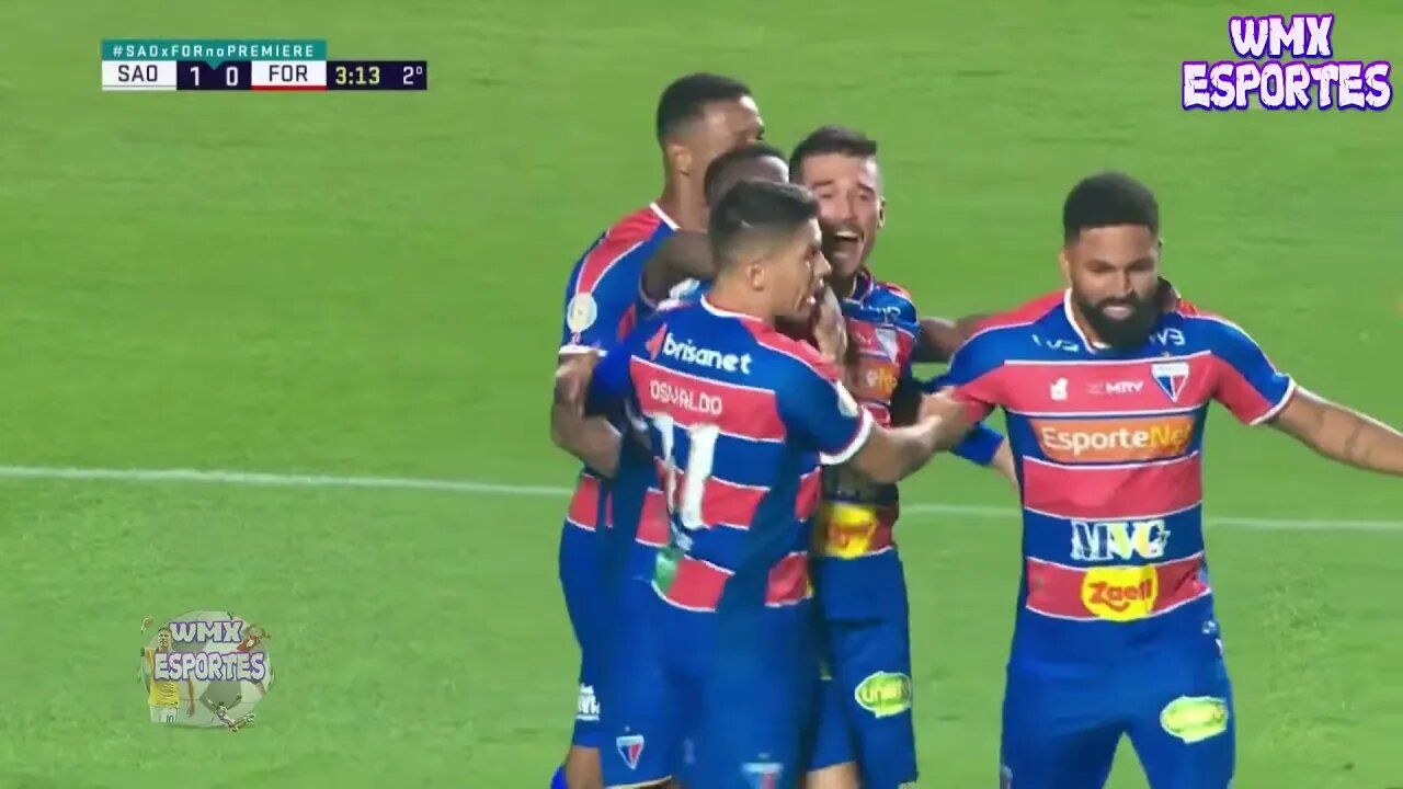 NO SUFOCO São Paulo 1 x 0 Fortaleza Melhores Momentos do jogo 13 08 2020