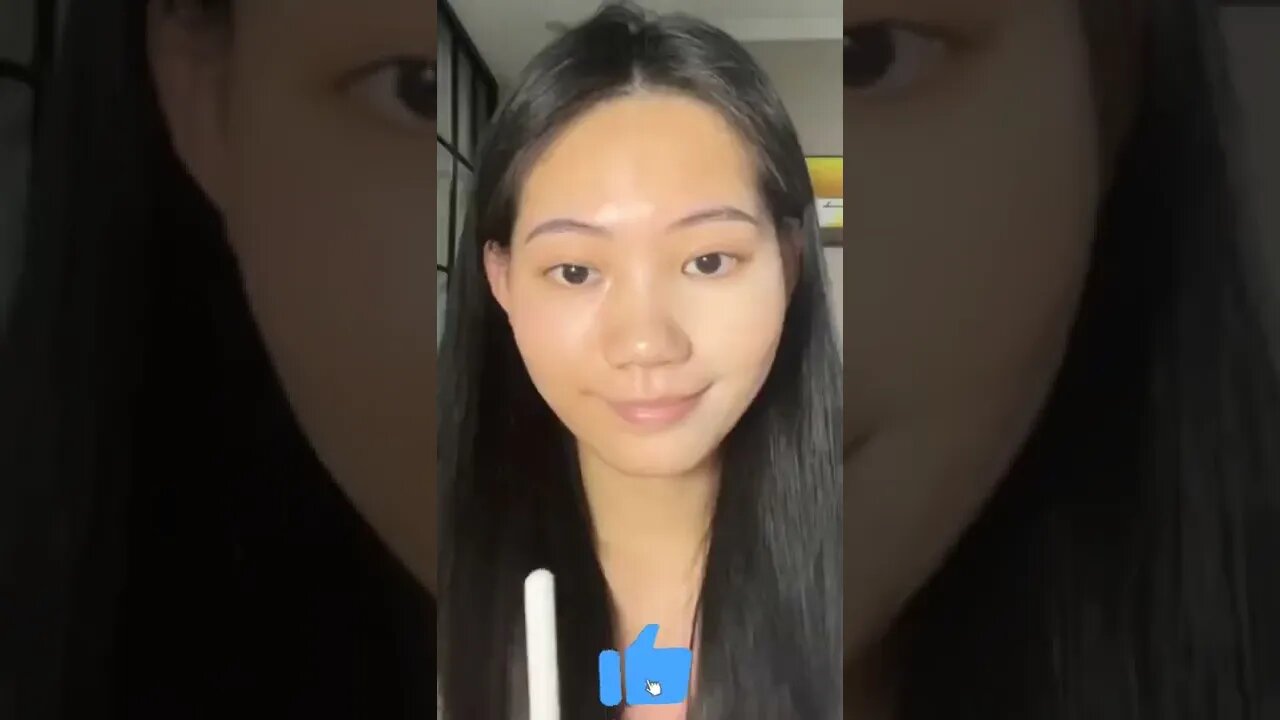 Cute chinese makeup transformation #shorts #makeuptransformation #skinwhitening #jamescharles