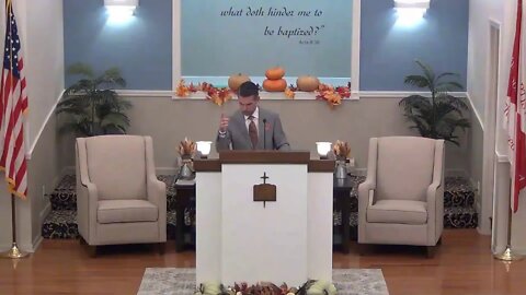 Wednesday Evening Service Nov 18, 2020 "Conduct"