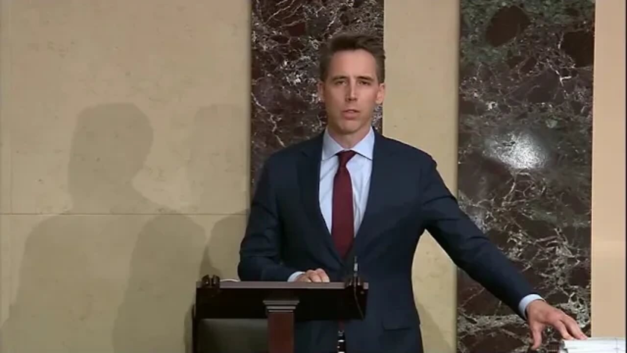 Senator Hawley Objects To Unanimous Passage of Biden Defense Nominees