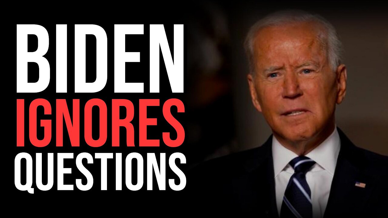 Biden Blows Off Question About Afghanis Falling From Plane | Daily Biden Dumpster Fire