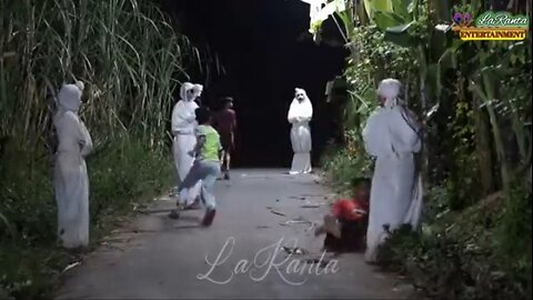 Ghost 👻 prank on two girls.Try not to Laugh challenge