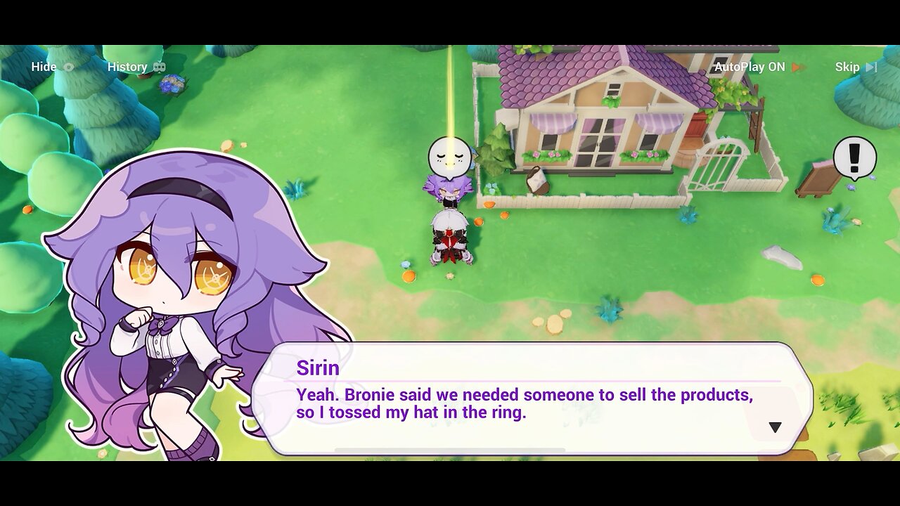Captain’s Ranch Tale:Farming, speaking to Sirin
