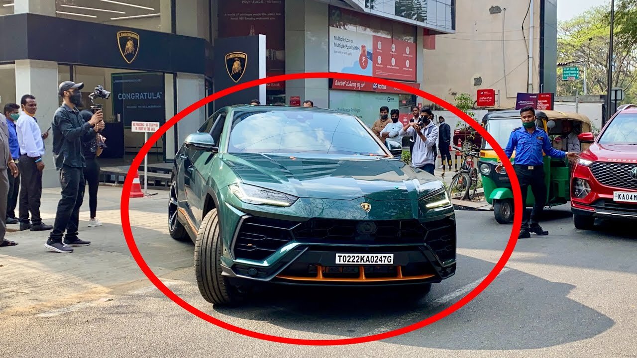 Lamborghini URUS ?4 CRORES Delivery | SPECIAL and UNIQUE SHADE | LAMBORGHINI IN INDIA