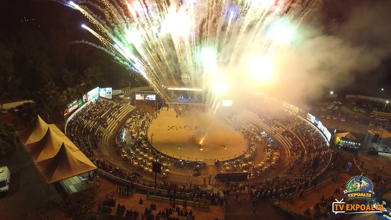 33ª Expoalta 2023 - Abertura de quarta feira com imagens Aéreas