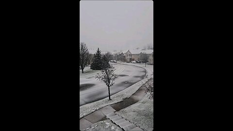 Snow in Michigan USA🇺🇸🇺🇸