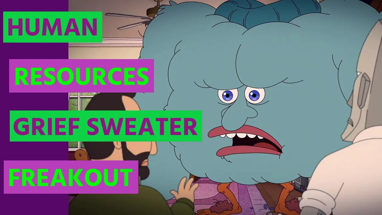 Human Resources (2022) Clip | Grief Sweater Freakout!