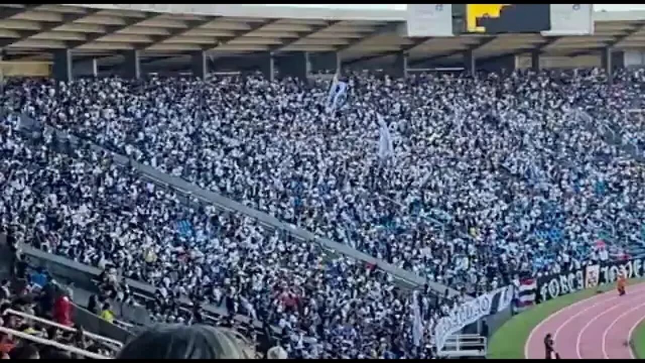 Torcida do Vasco cantando no Castelão - Sampaio Corrêa x Vasco