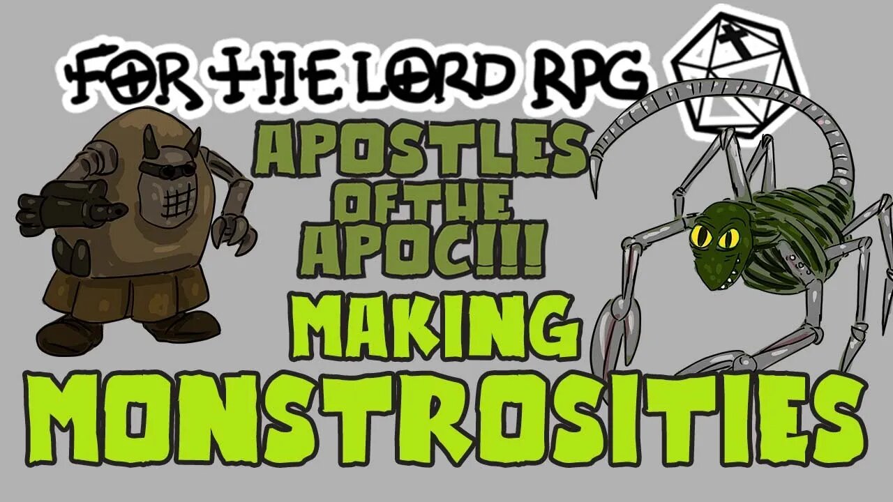 Making Monstrosities for the Apoc RPG