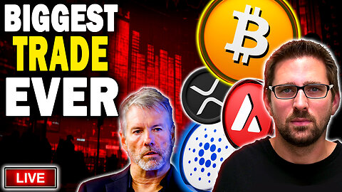 Biggest Bitcoin Trade Ever? XRP, Cardano, & Avalanche Move Next! 🚀