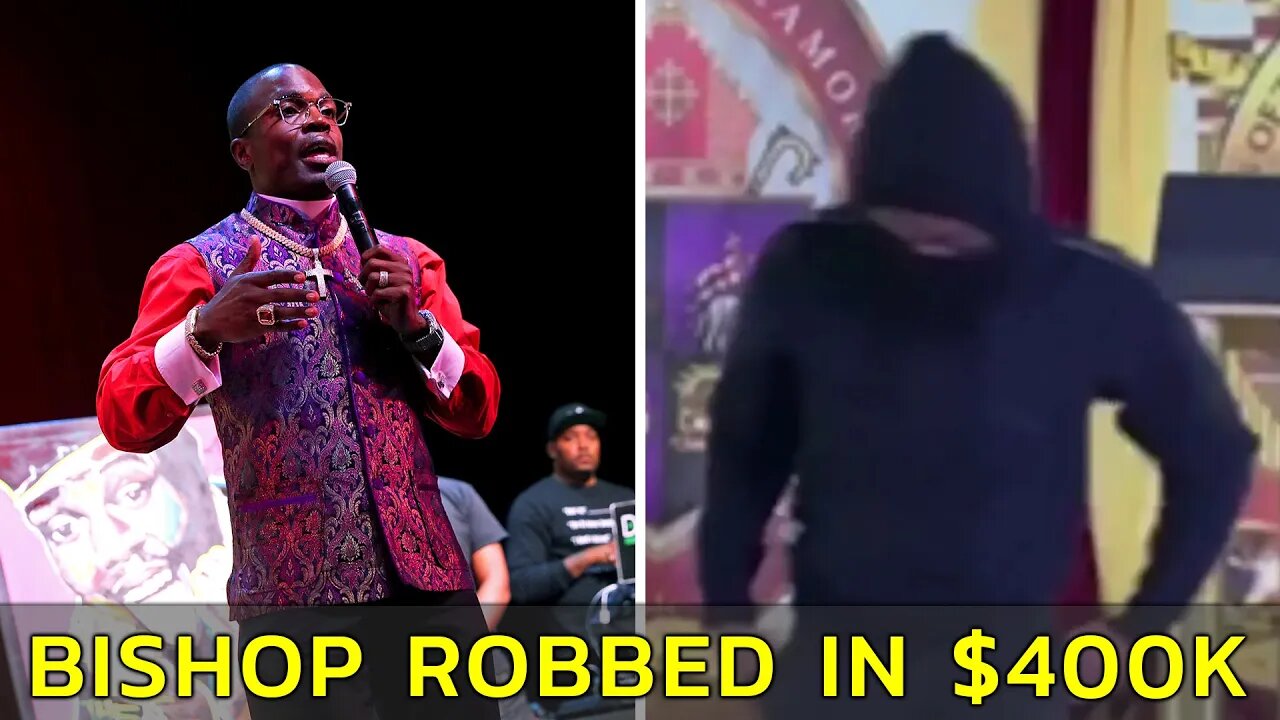 NY BISHOP ROBBED IN $400K DURING LIVESTREAM