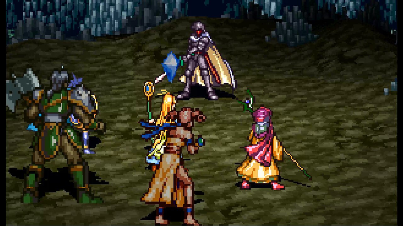 Beyond the Beyond (PS1): Black Knight Boss Fight Presentation