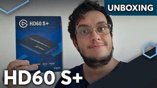 UNBOXING HD60 S+ | A minha nova PLACA DE CAPTURA EXTERNA da ELGATO