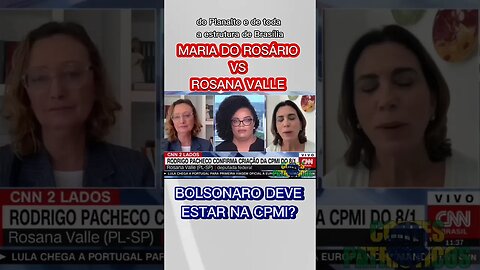Maria do Rosário leva invertida de Rosana Valle parte 2 #shorts #short