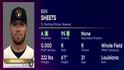 How To Make Ben Sheets Mlb The Show 22