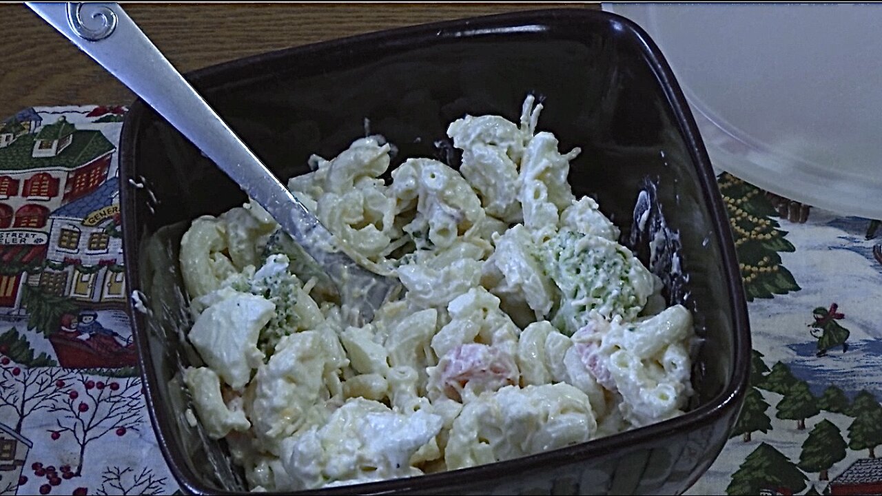 Pasta Salad (mayonnaise base)