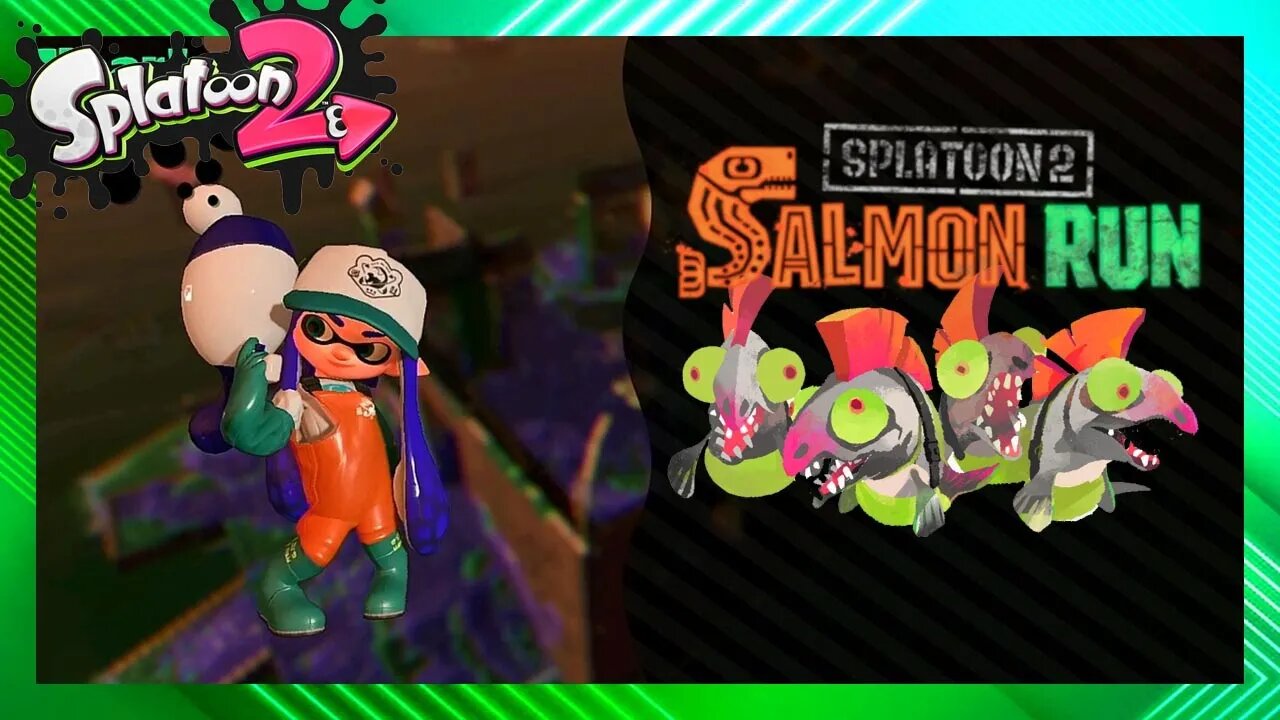 Splatoon 2: Salmon Run Cooperativo Com Comentário(Coop Mode -Commentary)