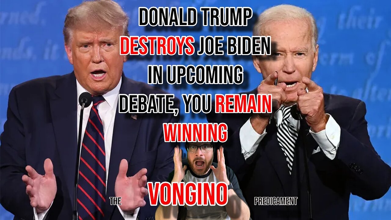 Donald Trump DESTROYS Joe Biden in upcoming debate, you REMAIN WINNING