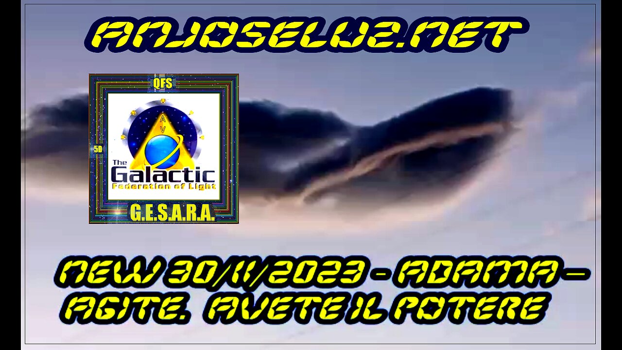 New 30-11-2023 - Adama – Agite. Avete il Potere.