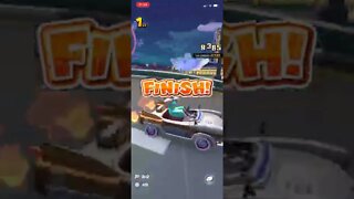 Mario Kart Tour - Platinum Taxi Gameplay (Ocean Tour Week 2 Tier Shop Reward Kart)