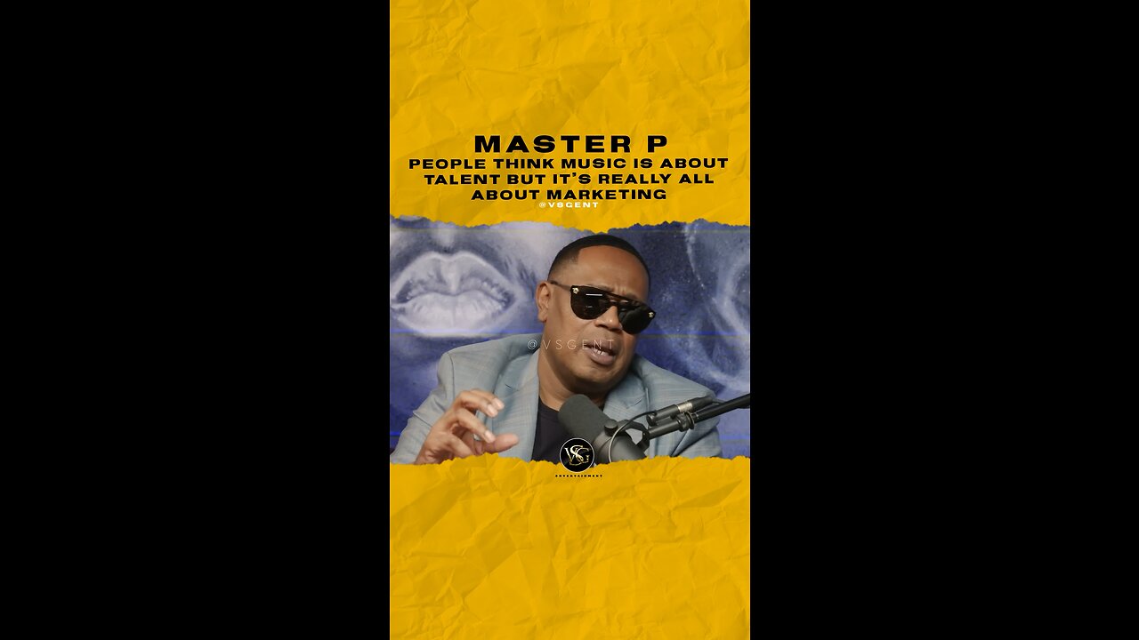 #masterp People think music is about talent but its really all about marketing🎥 @shobasketball