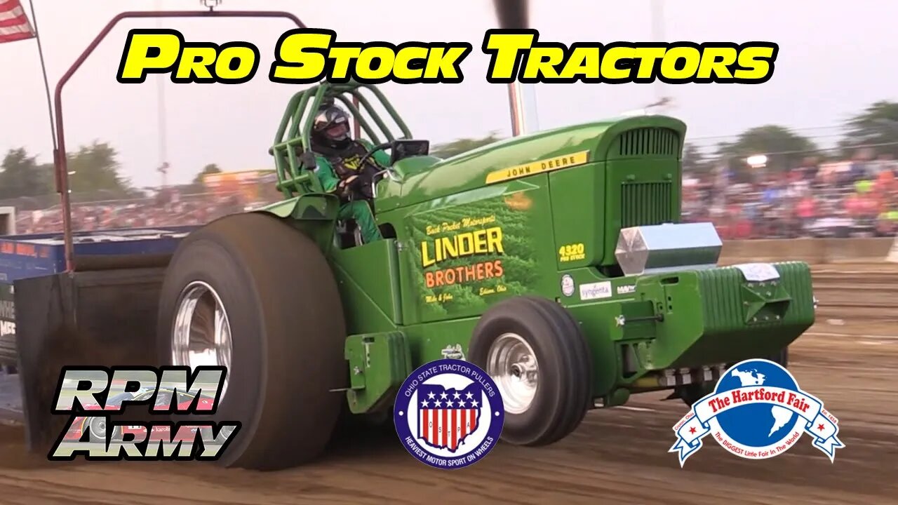 Pro Stock Tractor Pulling Hartford Fair OSTPA