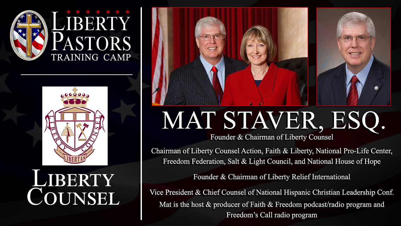 Liberty Pastors: Pastors, Churches, & Political Activity (by Mat Staver, Liberty Counsel)