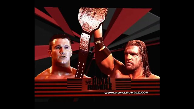 Randy Orton vs Triple H - Royal Rumble 2005 (Full Match)